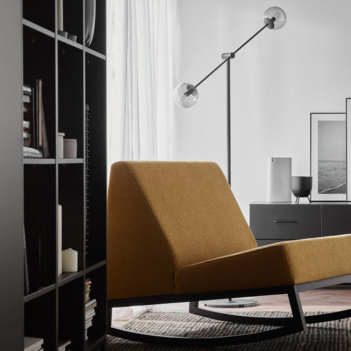 Ohio floor lamp smoky shade állólámpa