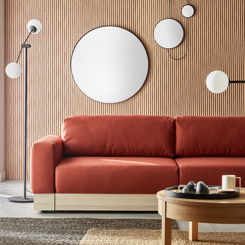 Ohio floor lamp milk shade állólámpa