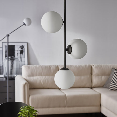 Libra 3 ceiling lamp milk shade függőlámpa
