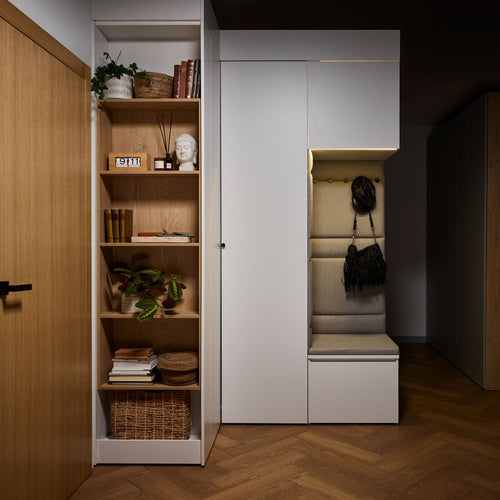 Stor cabinet system Hallway furniture szett shoe seat 225 Stor bútorszett