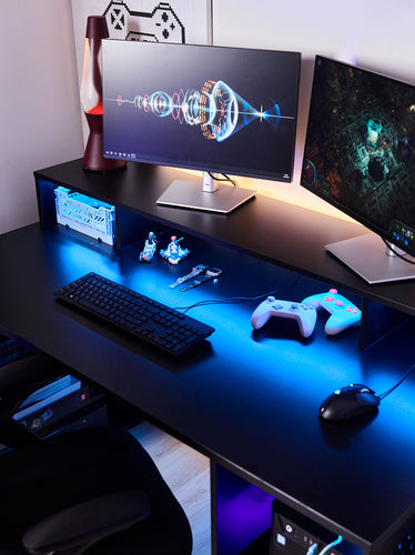 Young Users Next gamer íróasztal-toldat világítással