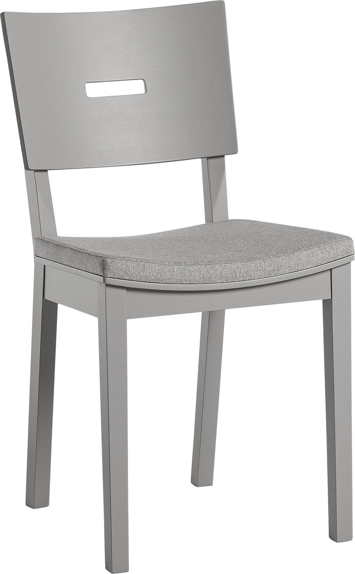 Simple kárpitozott II szék, fekete