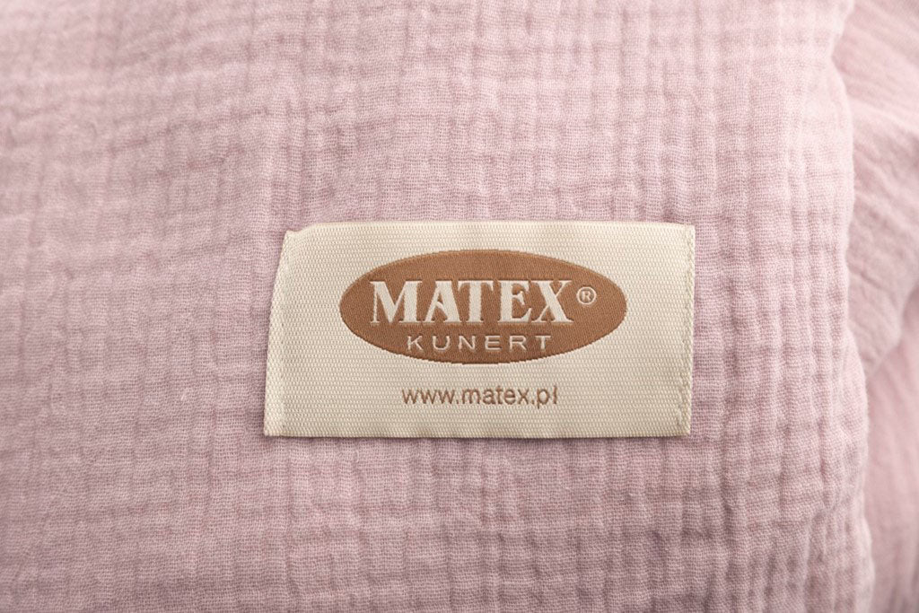 Matex muslin ágynemű, rózsaszín