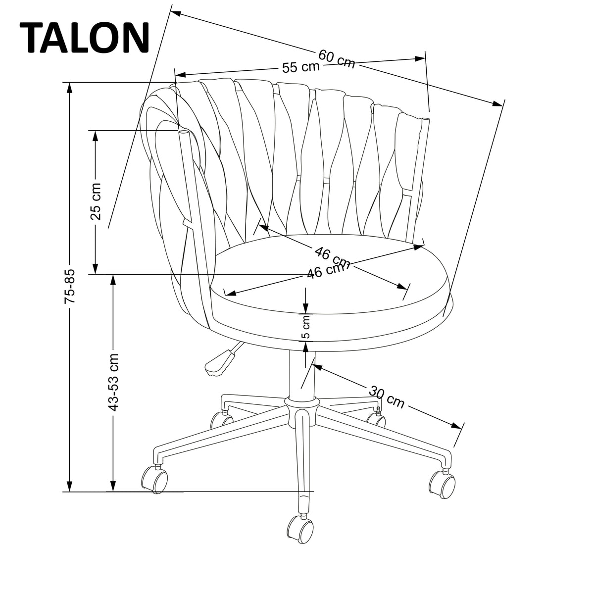 Talon forgószék
