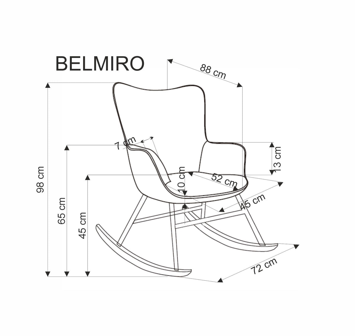 Belmiro hintafotel