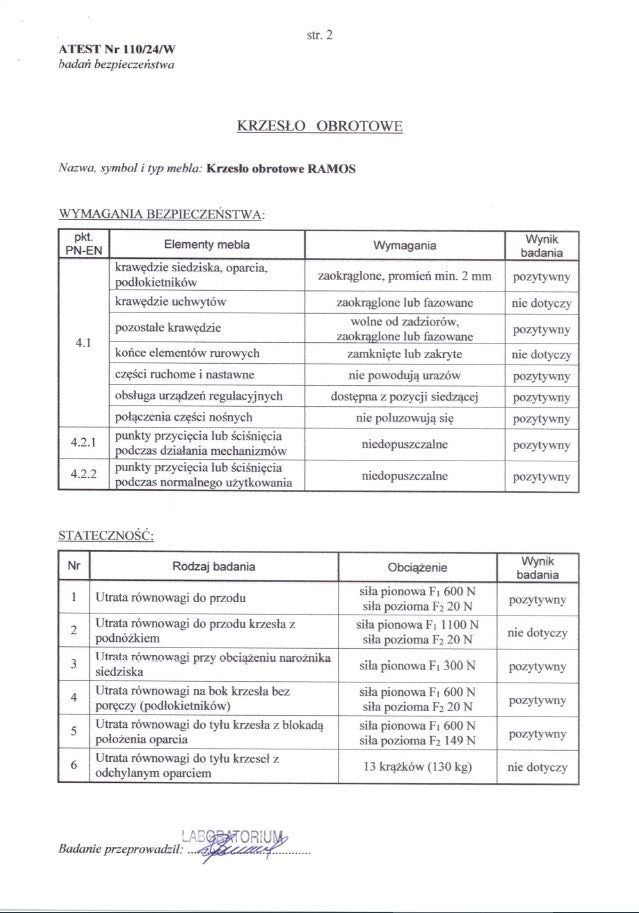 Ramos forgószék