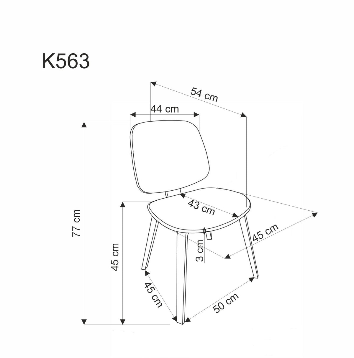 K563 szék