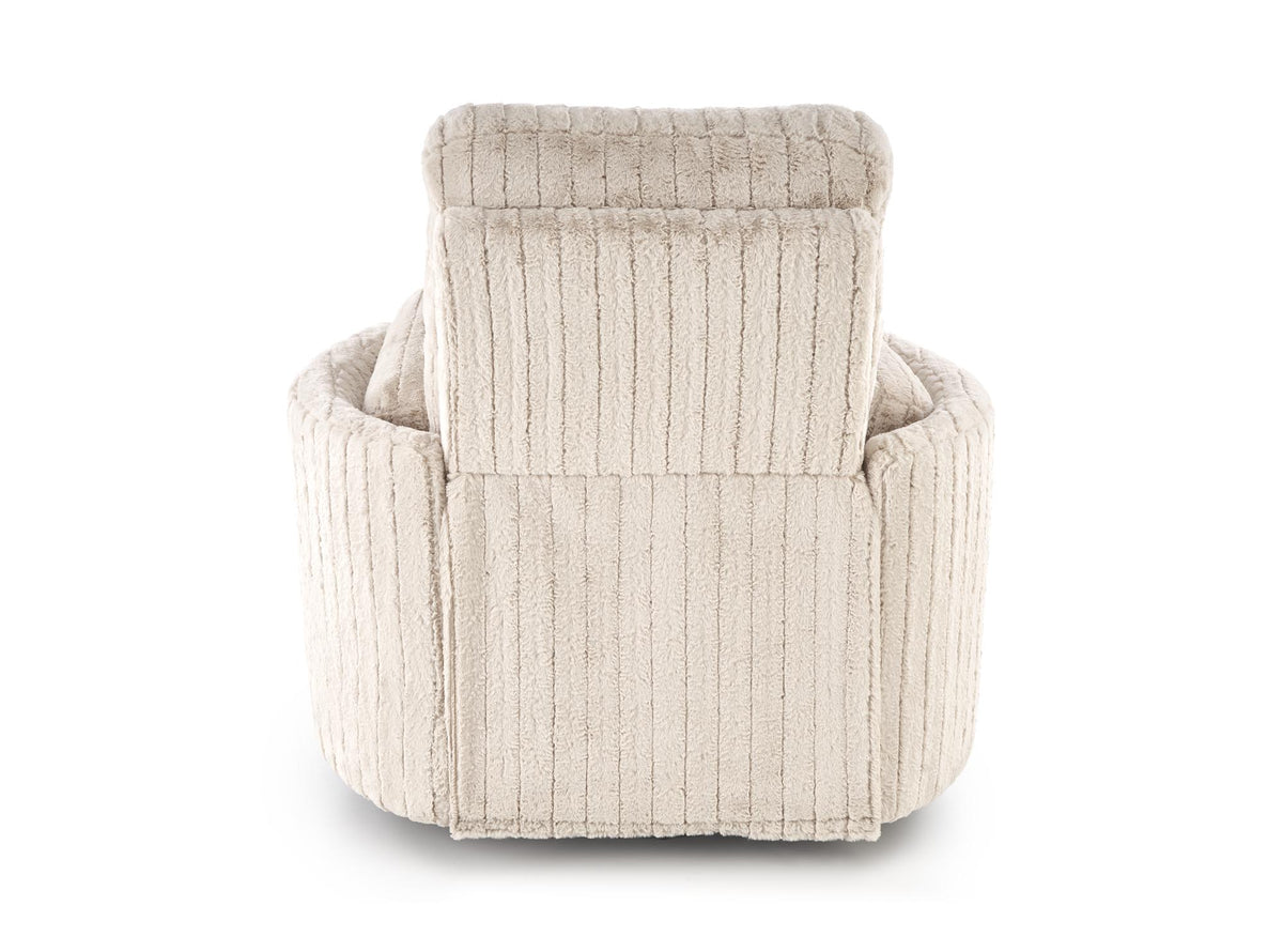 Pegas elektromosan dönthető pihenőfotel, hinta- és forgó funkcióval
