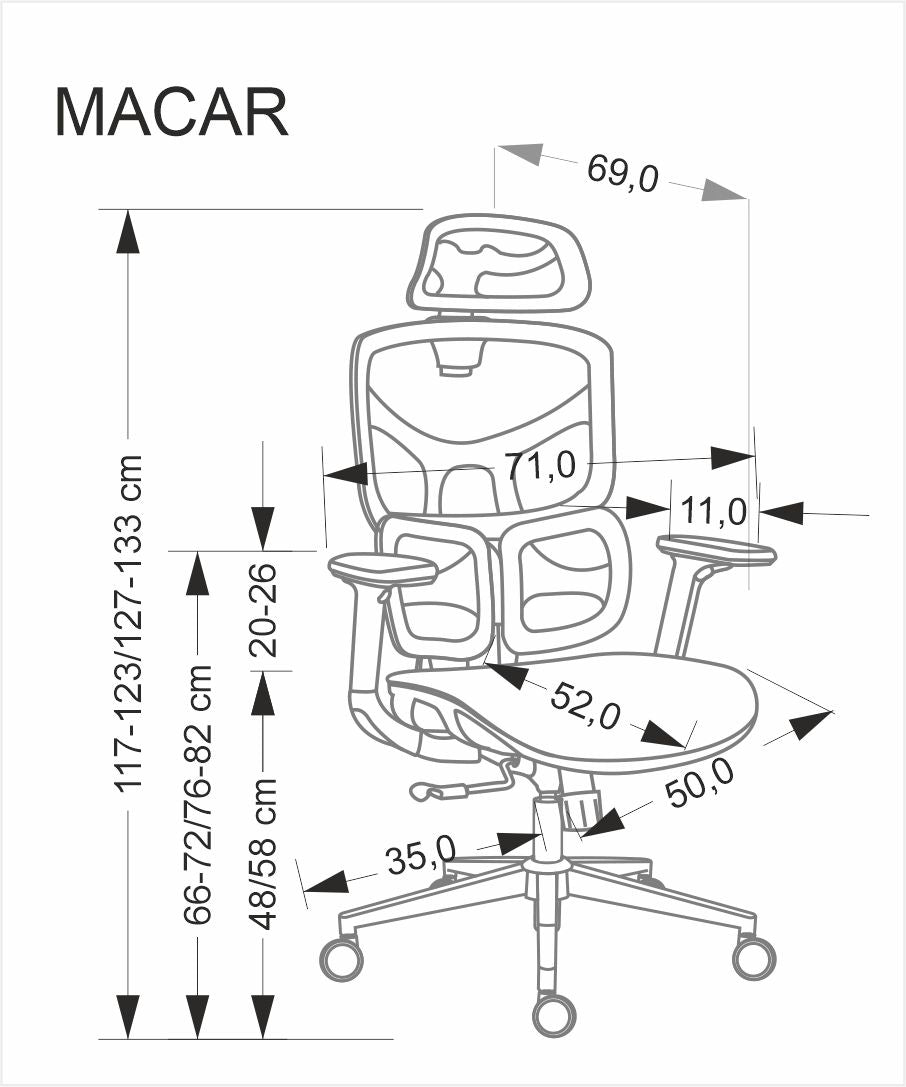 Macar forgószék