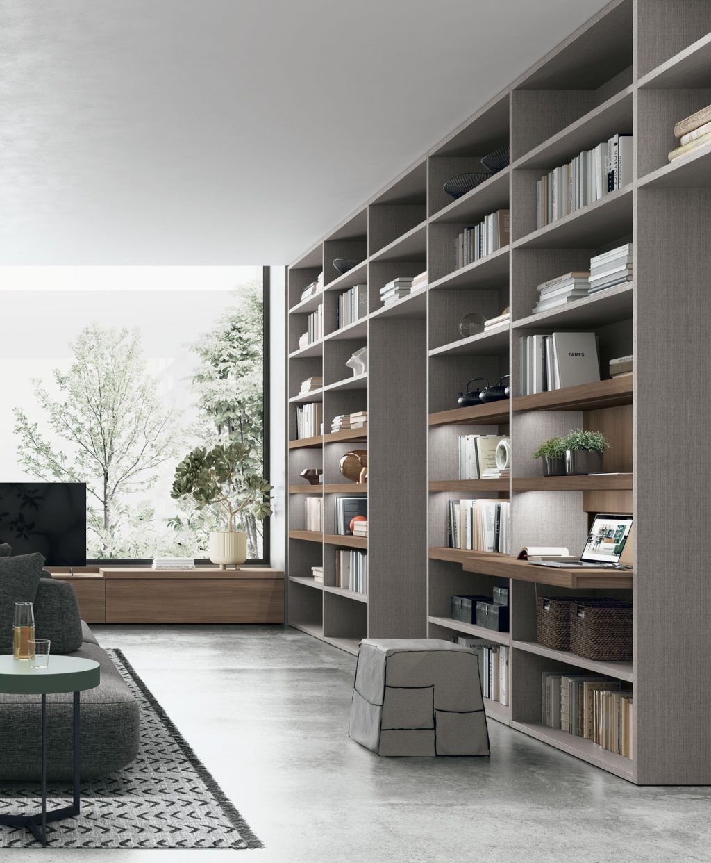 Desing Könyvespolcok AT223
