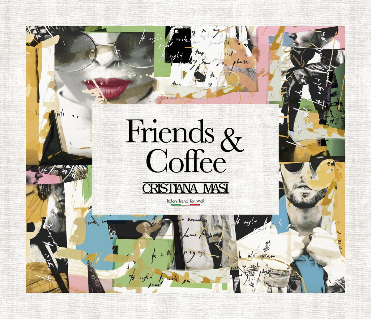 Friends Coffee tapétakönyv / AMA Cristiana Masi