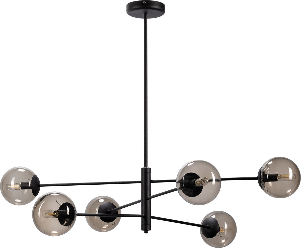 Homme 6 ceiling lamp smoky shade függőlámpa