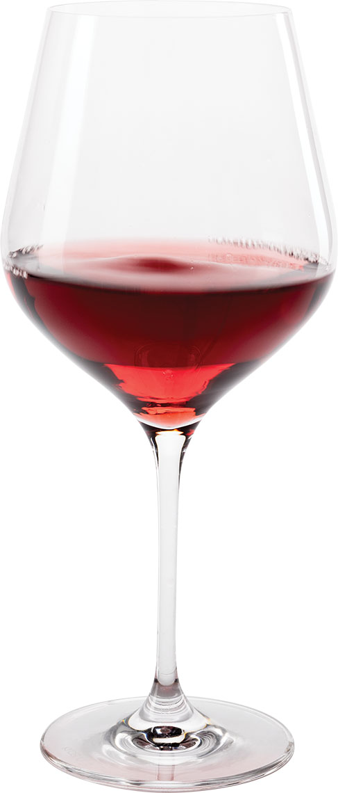 Wine, szett 6 pcs. Splendour zseb / tartó, piros