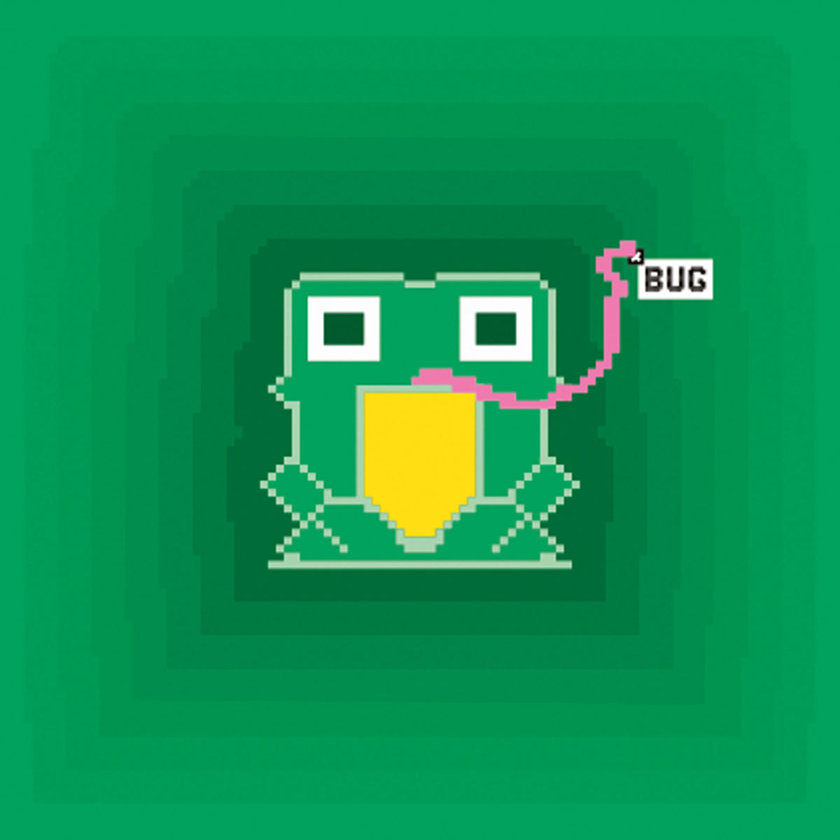 Metal front overlay Pixel Frog Young Users Next kiegészítő