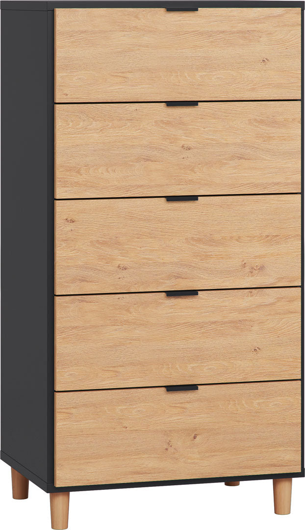 Simple keskeny fiókos komód