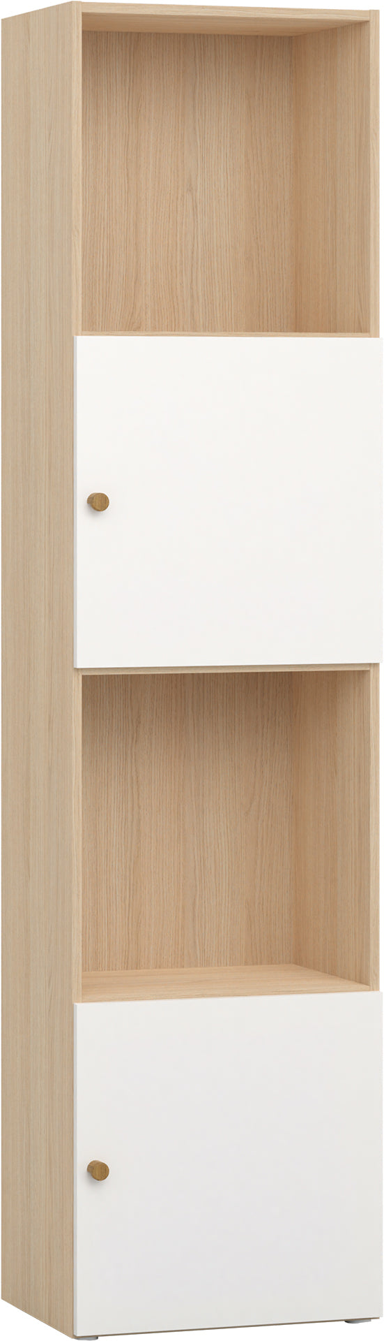 Keskeny shelving front arrangement 2 Reli könyvespolc