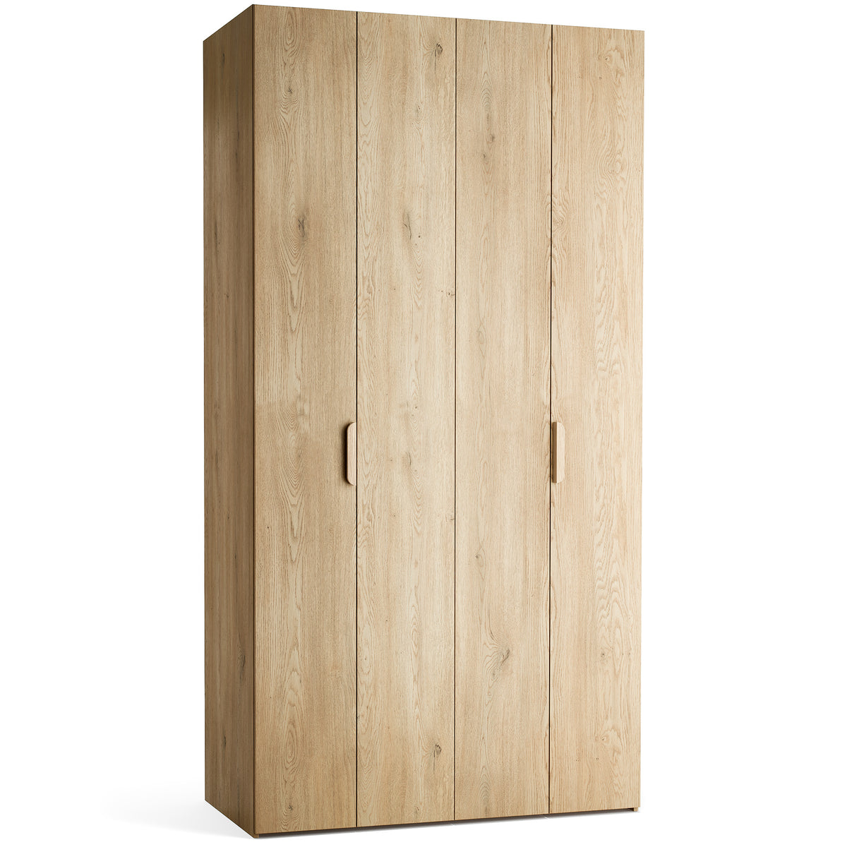 Stor cabinet system - presets 125x240 Stor Maxi interior short handle rounded body front ruhásszekrény, tölgy