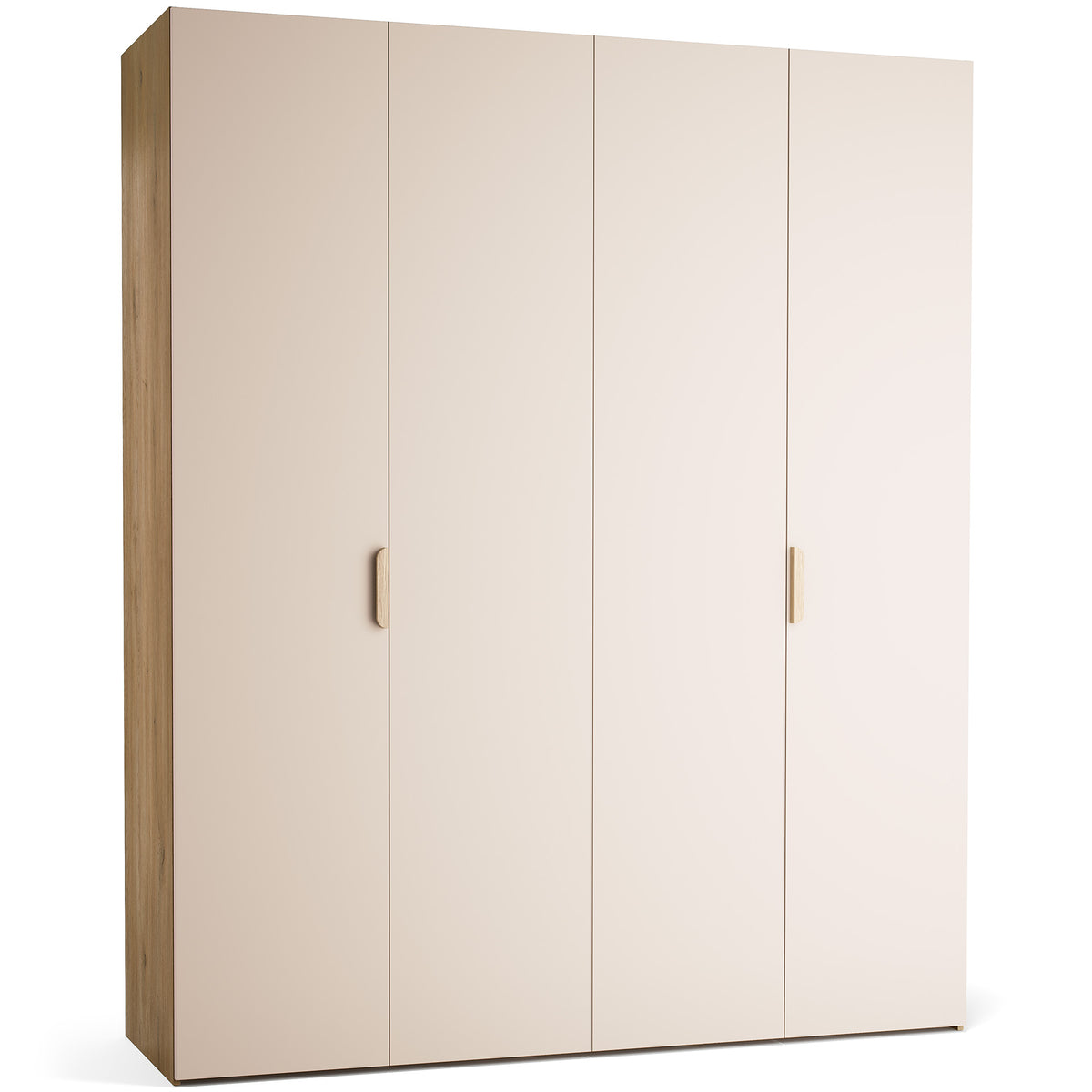 Stor cabinet system - presets 200x240 Stor interior COMFORT handle short rounded body front ruhásszekrény, tölgy homok bézs