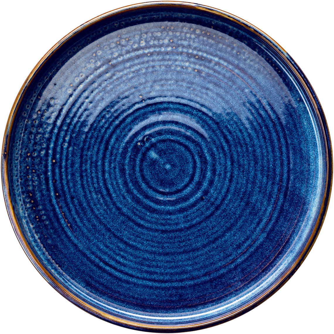 Flat plate 25 cm kpl. 2 pcs. Deep étkészlet, kék
