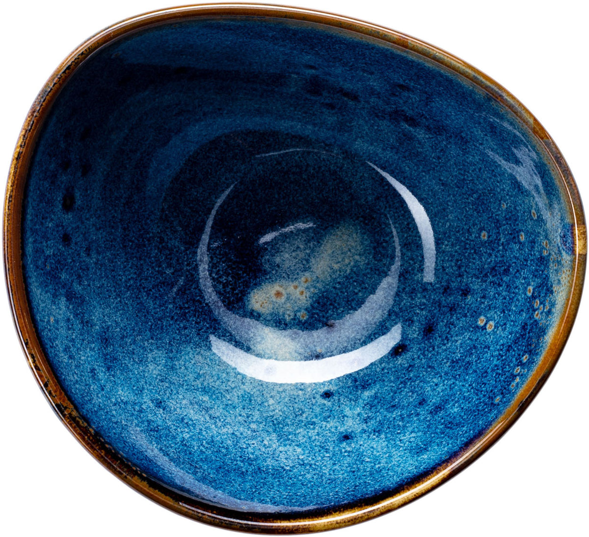 14,5 cm kpl. 4 pcs. Deep étkészlet, kék