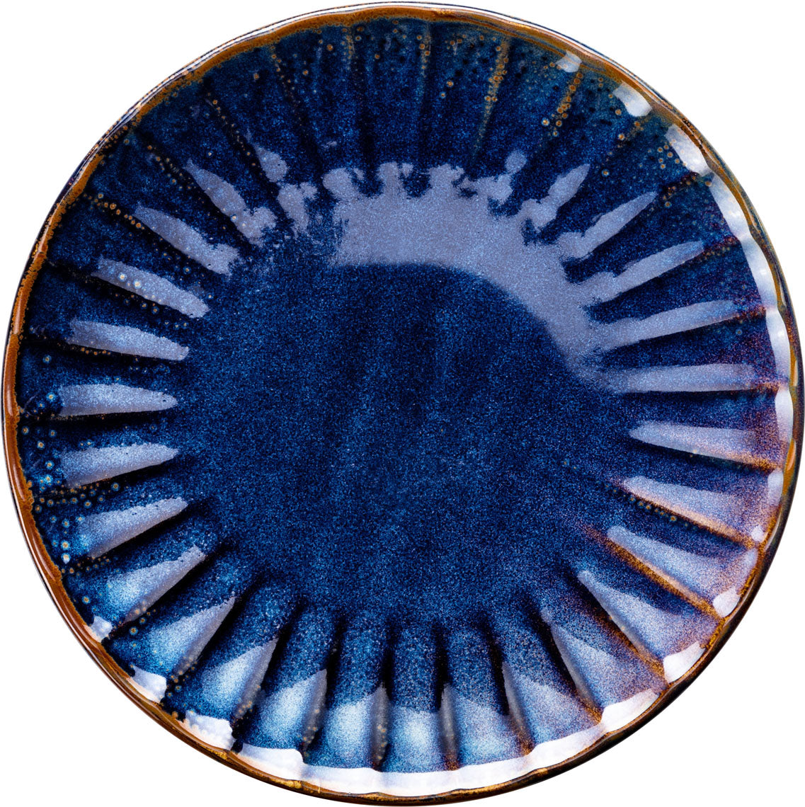 Flat plate 26 cm kpl. 4 pcs. Deep étkészlet, kék