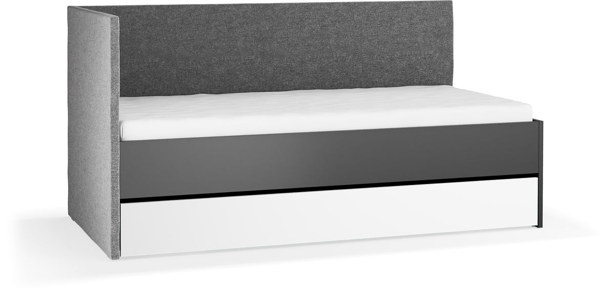 Bal kárpitozott lift-up cover panel Young Users Next ágy