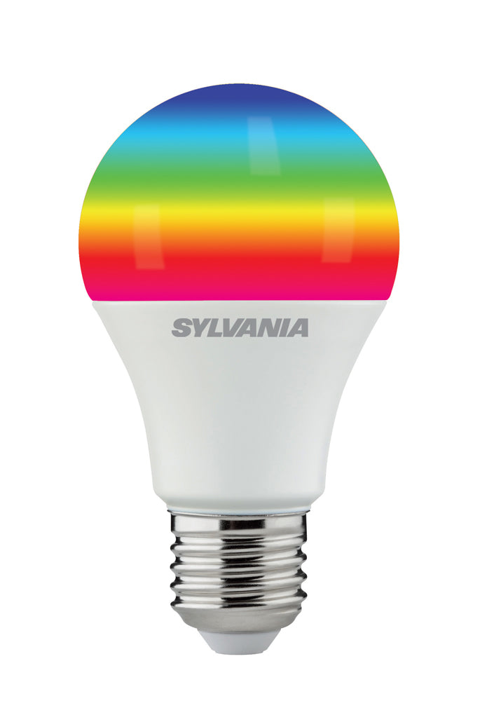 LED Smart Sylvania E27 RGBW 8.5W 806LM izzó