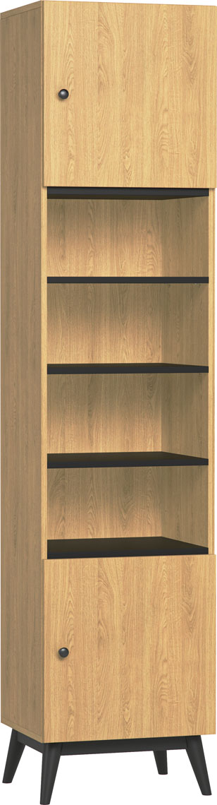 Creative egyszemélyes magas 1x4 könyvespolc