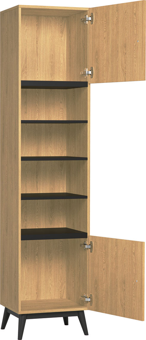 Creative egyszemélyes magas 1x4 könyvespolc