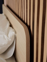 OMM ágy egyenes fejtámlával – 90×200