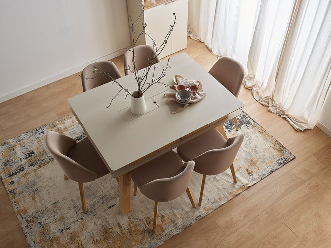 Deco Rugs szőnyeg, fehér beton