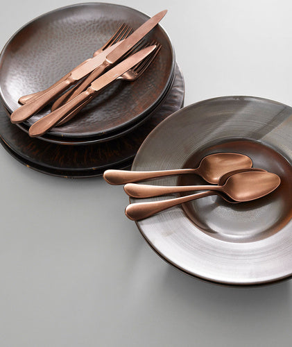 DESTELLO COPPER 24-piece evőeszköz-készlet