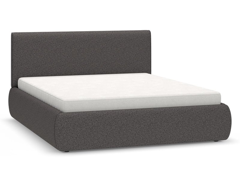 Nuva kárpitozott ágy 160×200, ágyneműtartóval, normál fejtámlával