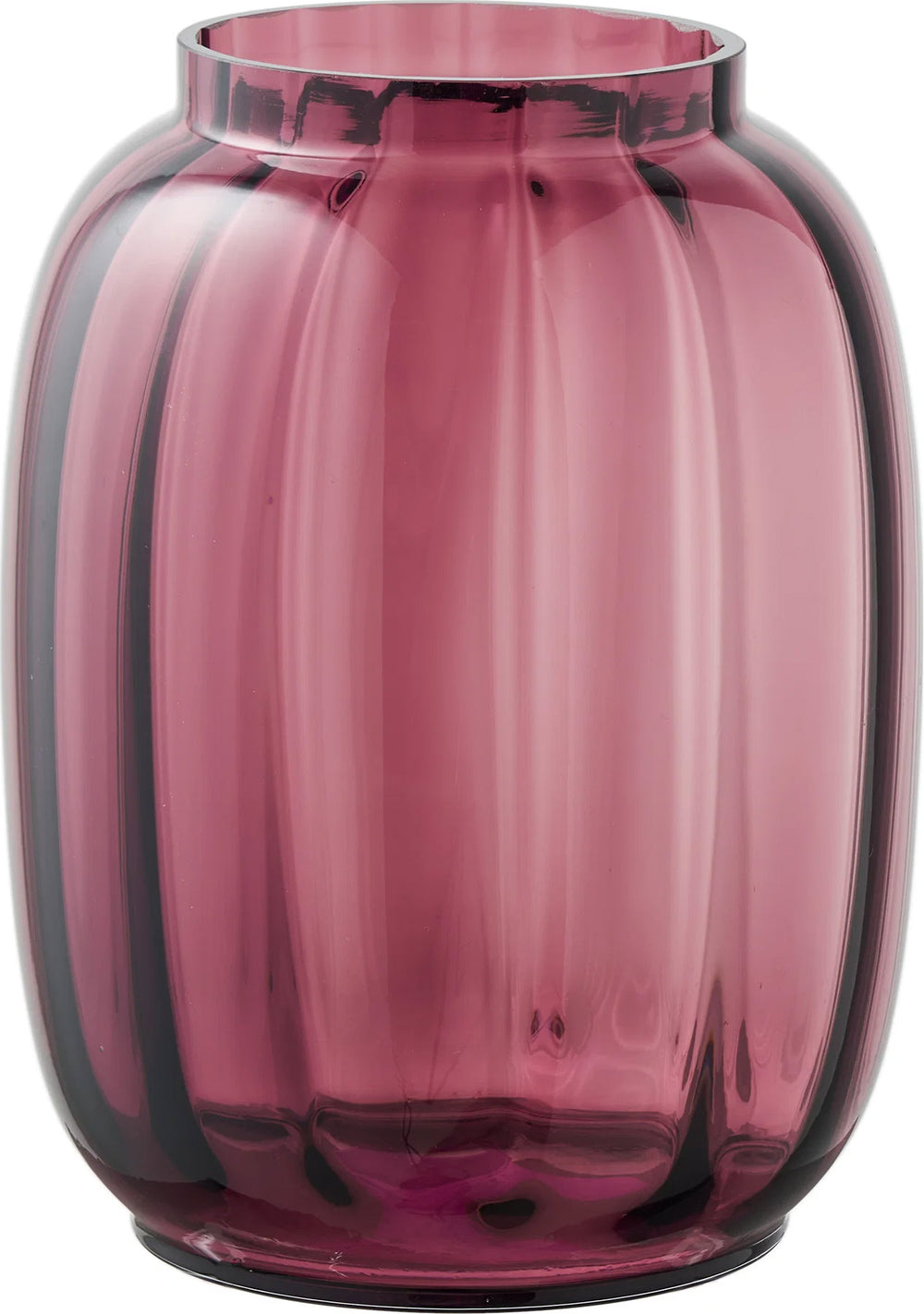 House Nordic maroon váza