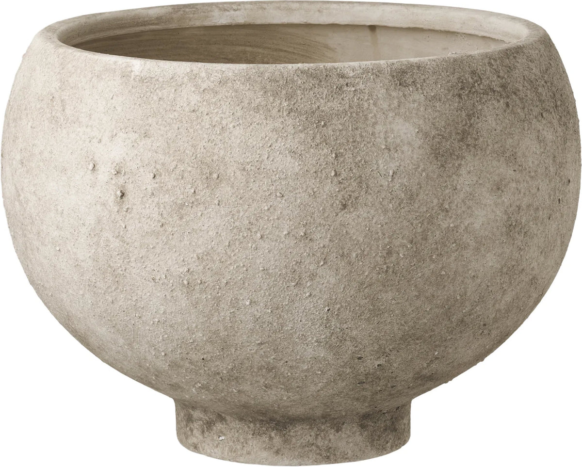 House Nordic ceramic flowerpot cover takaróelem, szürke