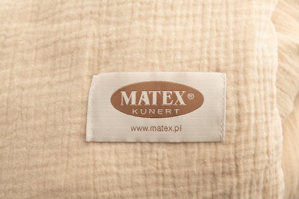 Matex muslin ágynemű, bézs