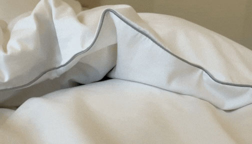 Matex Line piping ágynemű, arany fehér