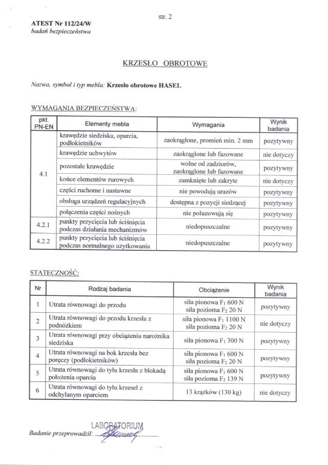 Hasel forgószék