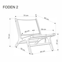 Foden 2 pihenőfotel