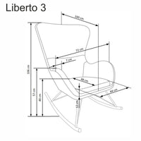 Liberto 3 hintafotel