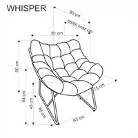 Whisper pihenőfotel