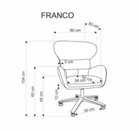 Franco forgófotel