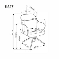 K527 forgatható szék
