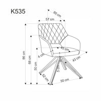 K535 forgatható szék