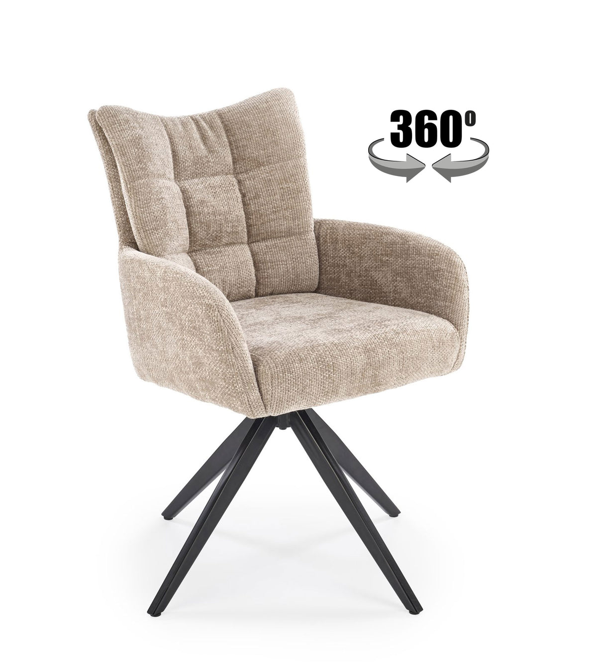 K540 forgatható táskarugós szék