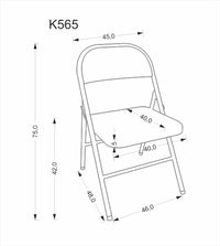 K565 összecsukható szék