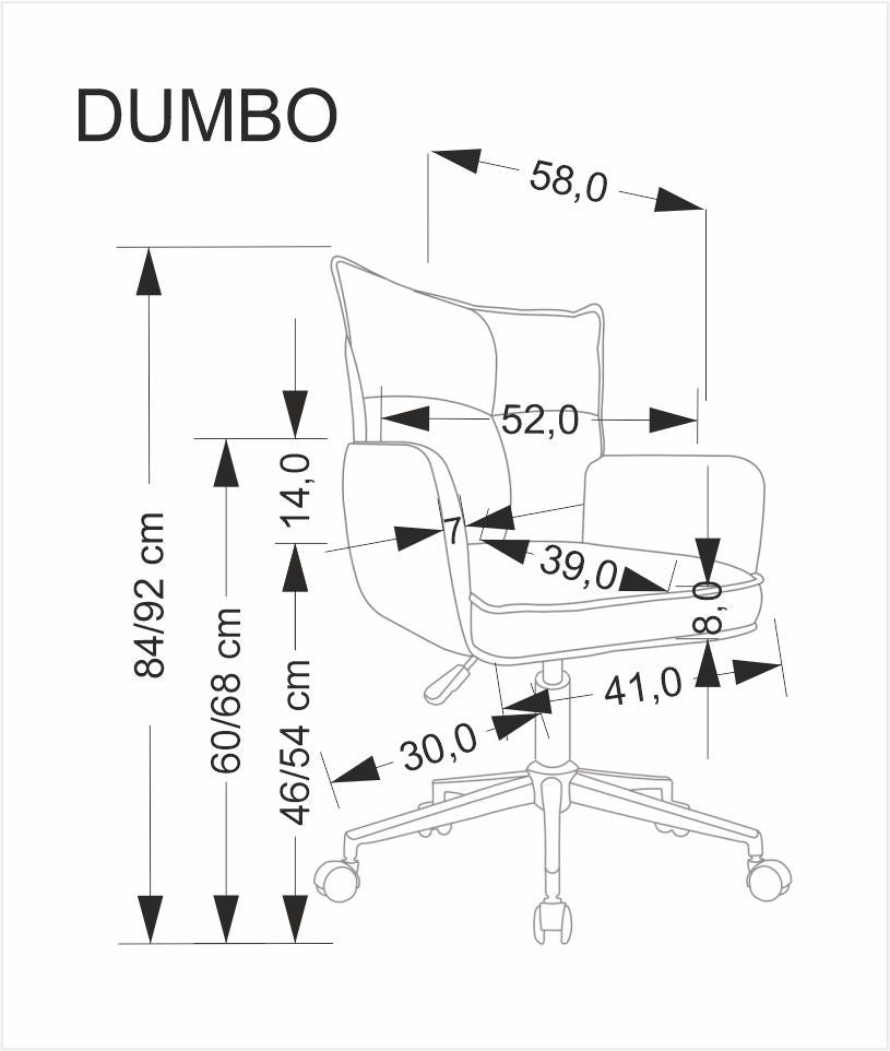Dumbo ifjúsági forgószék