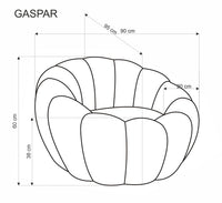Gaspar 2 pihenőfotel