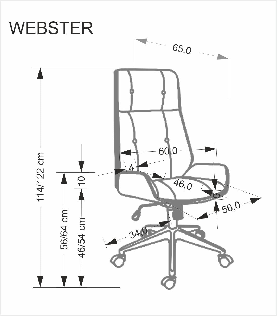 Webster forgószék