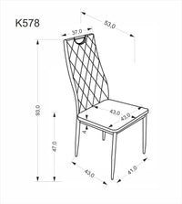 K578 szék